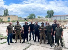 Заступник голови обласної ради Олександр Урбанський відвідав підрозділ ЗСУ