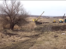 В Рені тривають роботи з розчистки балки Баланешти