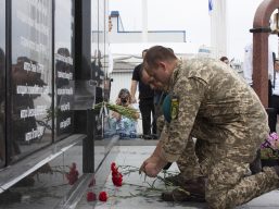 В Одесі відкрили стелу пам’яті загиблих воїнів ВМС ЗСУ