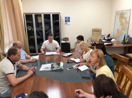 Робоча нарада за участю начальників управлінь і самостійних відділів апарату обласної ради