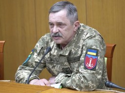 Виступ командира бригади Територіальної оборони Олега Березовського засіданні оперативного штабу