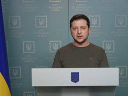 Звернення Володимира Зеленського ввечері 28 лютого