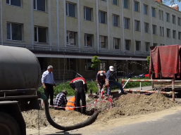 У місті Рені продовжується будівництво медичного закладу