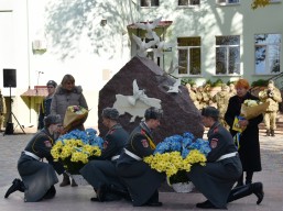 Урочисте відкриття пам’ятника борцям за волю України