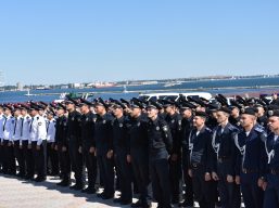 Привітання першого заступника голови обласної ради Олега Радковського з Днем національної поліції України