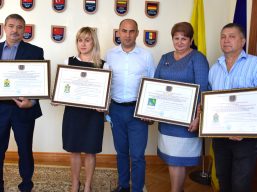 Юрій Дімчогло вручив свідоцтва про реєстрацію місцевої символіки чотирьох населених пунктів Одеської області