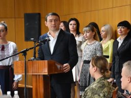 Урочисте зібрання з нагоди відзначення Дня захисника України