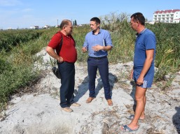 Відбувся виїзд робочої групи з питань екології та природокористування до селища Затока