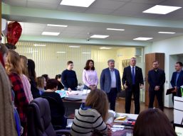 Вадим Шкарівський відвідав підприємство, яке займається реалізацією соціальних проєктів