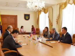 Зустріч Анатолія Урбанського новопризначеним Генеральним консулом Китайської Народної Республіки в Одесі