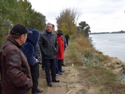 Виїзна нарада щодо будівництва захисної гідротехнічної споруди на ділянці 108-го км річки Дунай