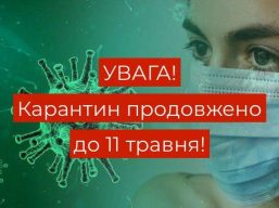 Термін дії карантину, введеного у зв’язку з поширенням Covid-19 продовжено