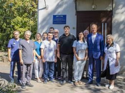 Перший заступник голови Одеської обласної ради Олег Радковський відвідав Доброславську багатопрофільну лікарню інтенсивного лікування